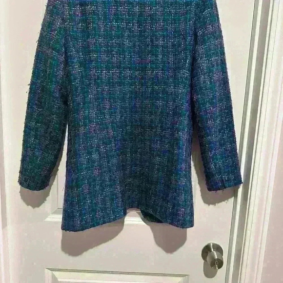 Size Small The Limited Plaid Tweed Blazer - Picture 3 of 3